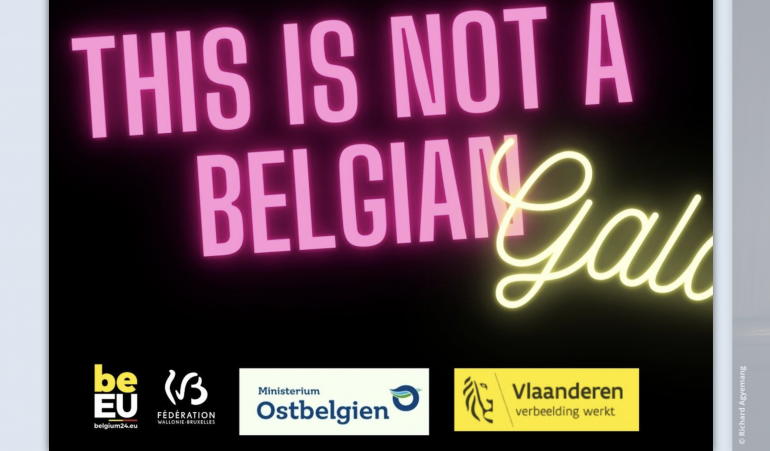 Affiche This is not a Belgian Gala