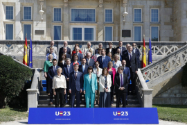 photo des Ministres européens et des représentants de délégations